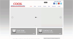 Desktop Screenshot of cookdrywall.com
